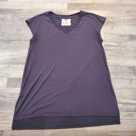Cupio women's medium gray top - Picture 1 of 8